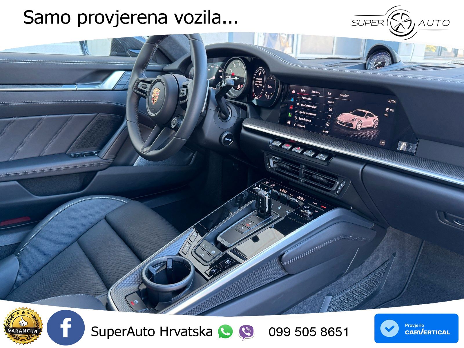 Porsche 911 Turbo S 3.8 (650 KS) PDK ACC+GR SJED+360+PANO