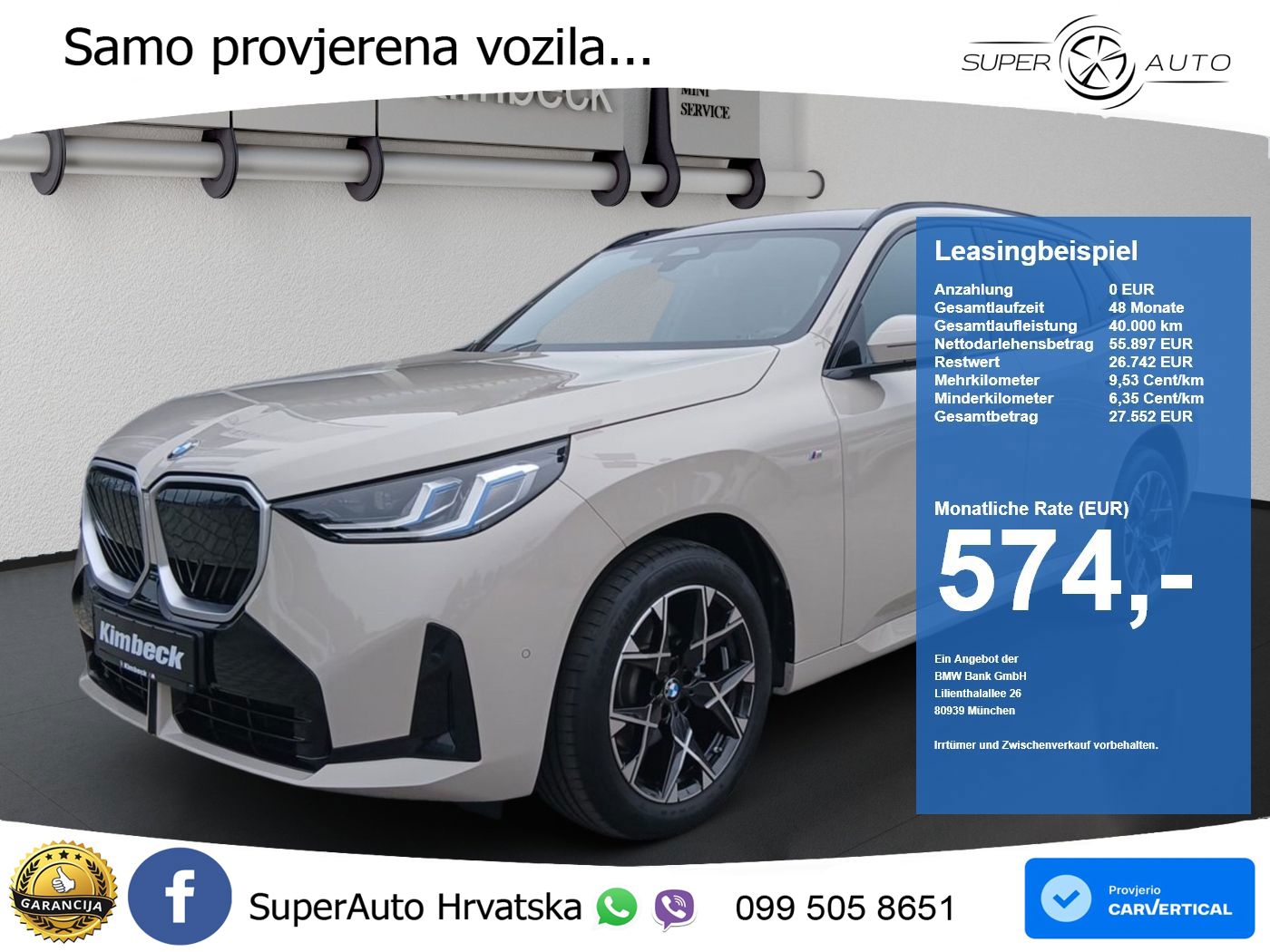 BMW X3 20d xDrive Steptronic M Sport LED+GR SJED+ACC