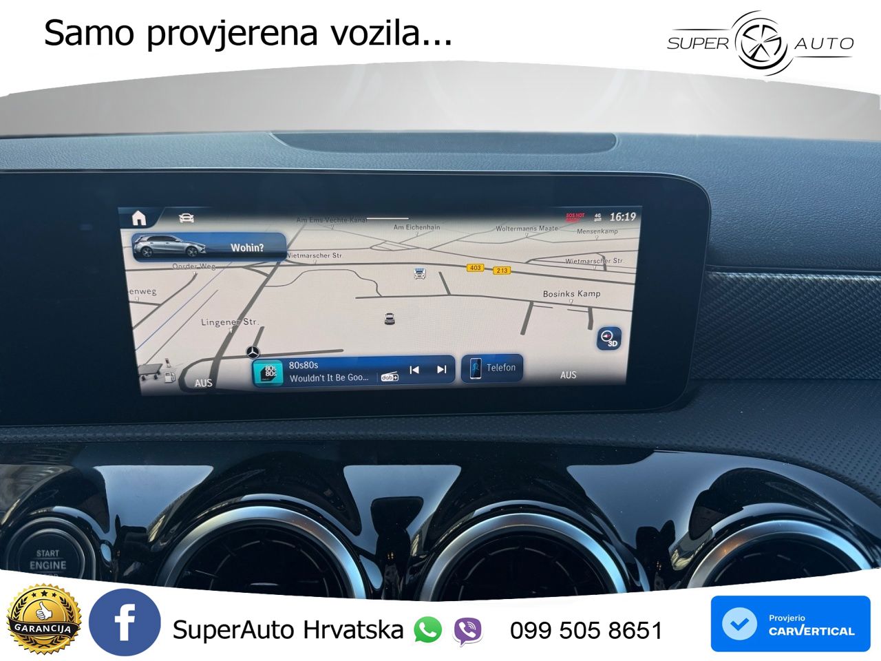 Mercedes-Benz A 200d 8G-DCT LED+GR SJED+ACC