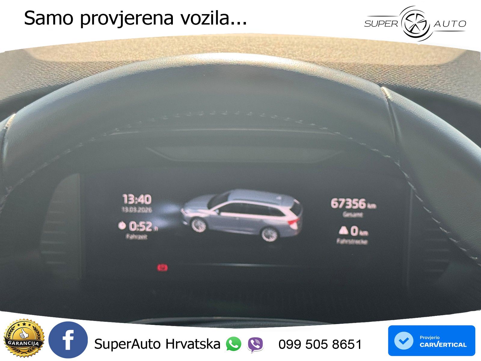Škoda Octavia Combi 2.0 TDI (116 KS) LED+GR SJED+ACC