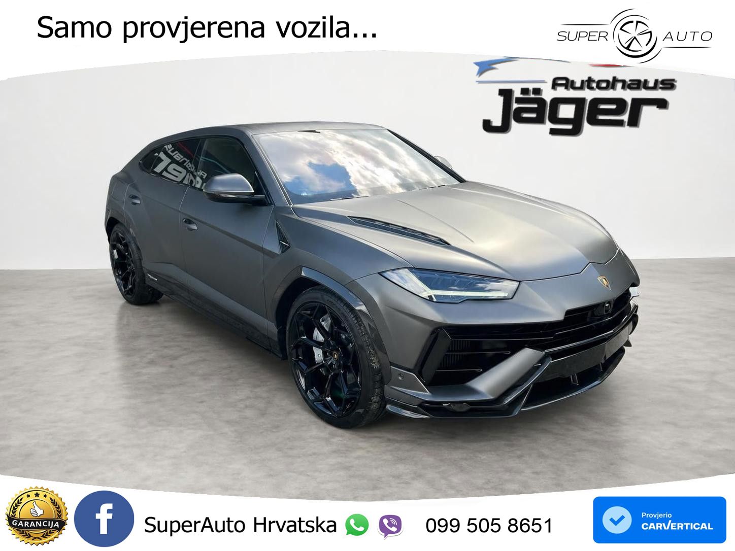 Lamborghini Urus S 4.0 V8 (666 KS) 4WD Automatic LED+GR SJED+ACC
