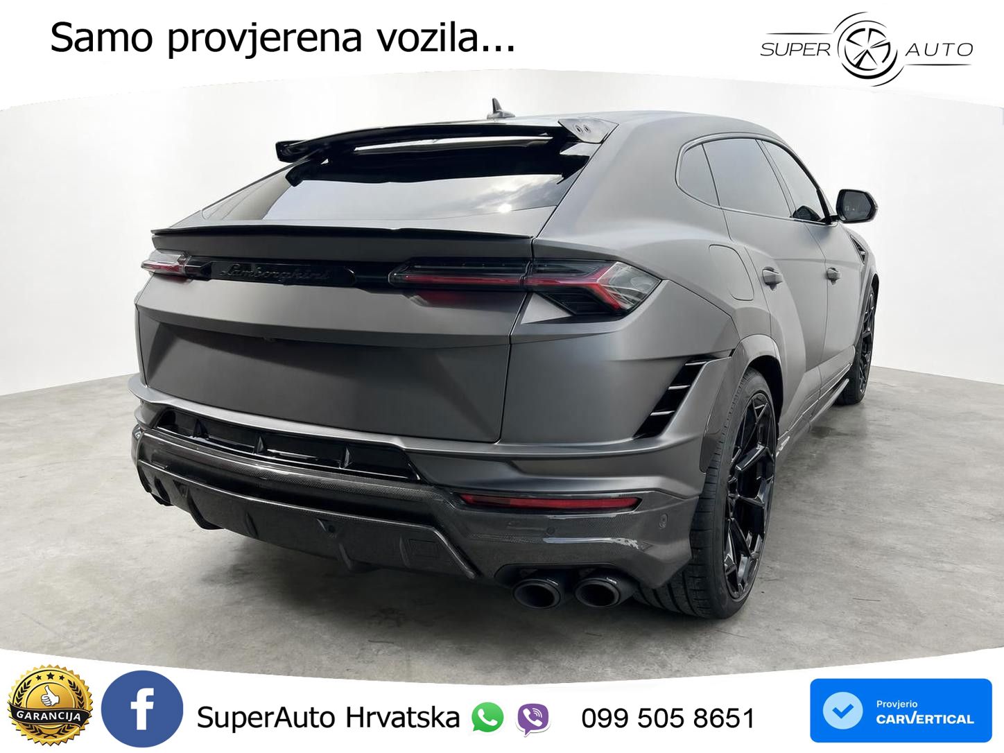 Lamborghini Urus S 4.0 V8 (666 KS) 4WD Automatic LED+GR SJED+ACC