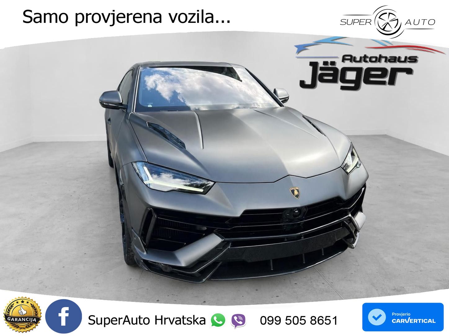 Lamborghini Urus S 4.0 V8 (666 KS) 4WD Automatic LED+GR SJED+ACC