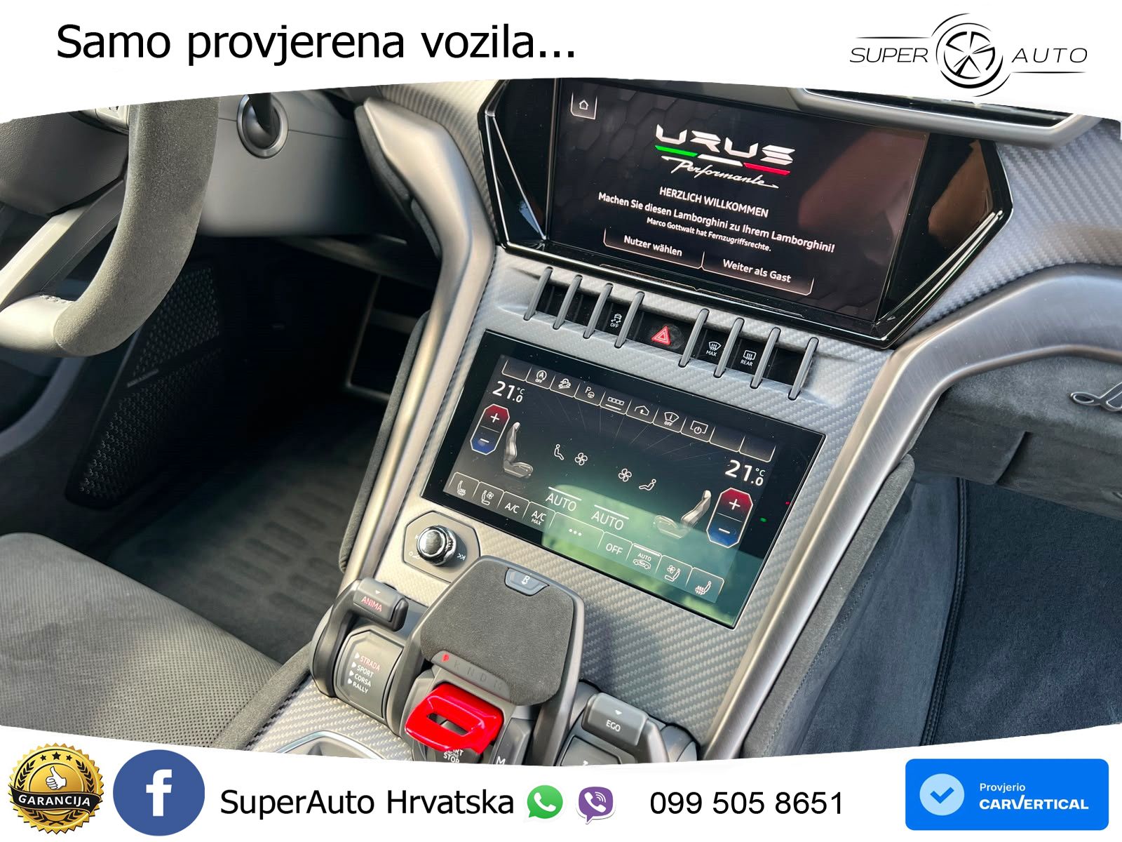 Lamborghini Urus S 4.0 V8 (666 KS) 4WD Automatic LED+GR SJED+ACC