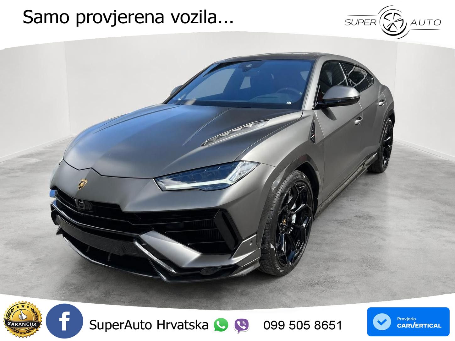 Lamborghini Urus S 4.0 V8 (666 KS) 4WD Automatic LED+GR SJED+ACC