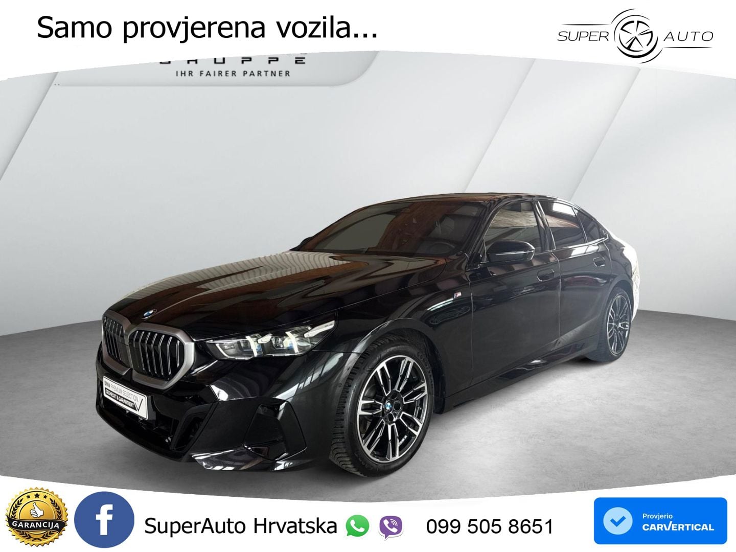 BMW 520d (197 KS) Steptronic M Sport LED+GR SJED+ACC