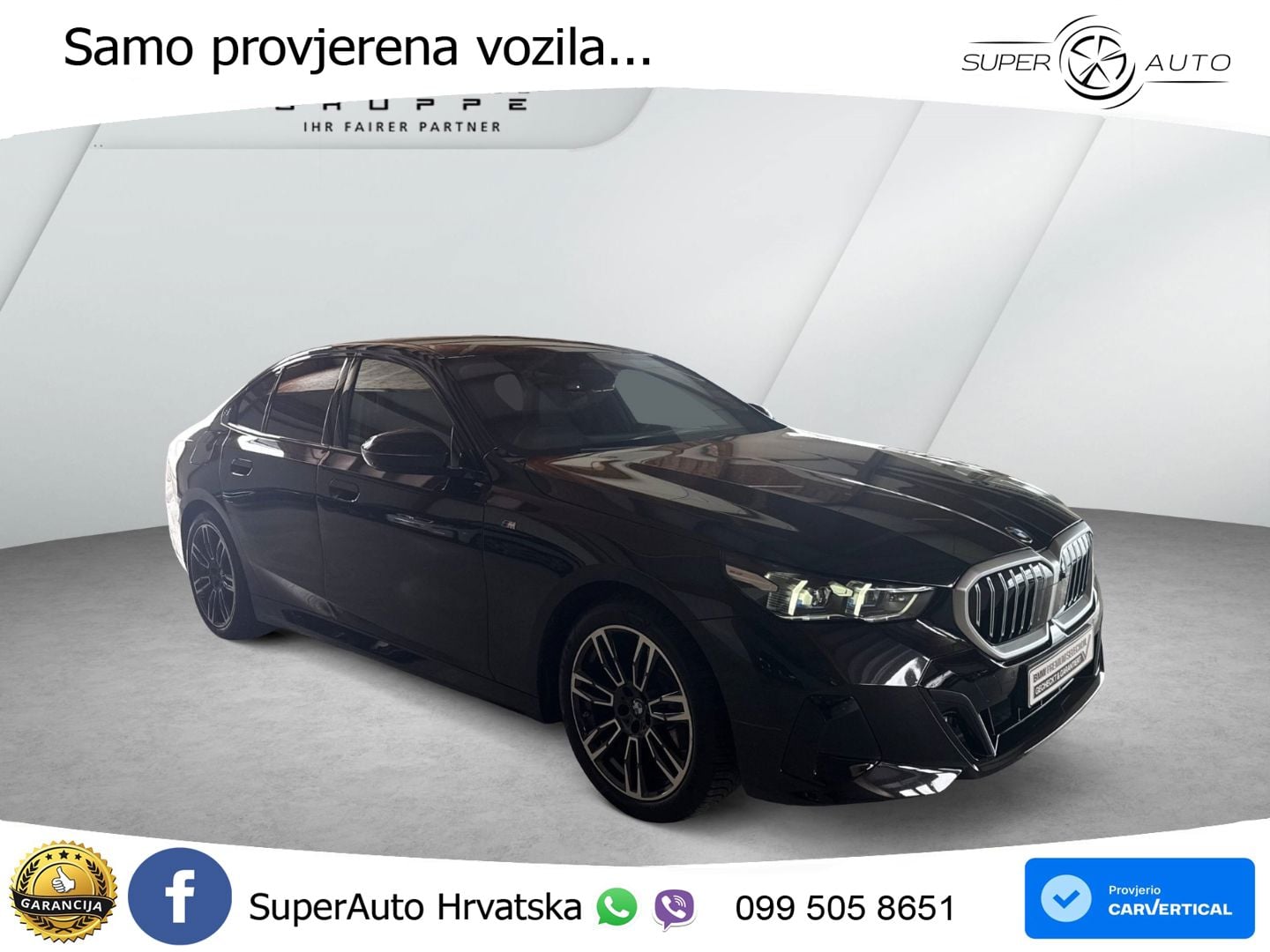 BMW 520d (197 KS) Steptronic M Sport LED+GR SJED+ACC