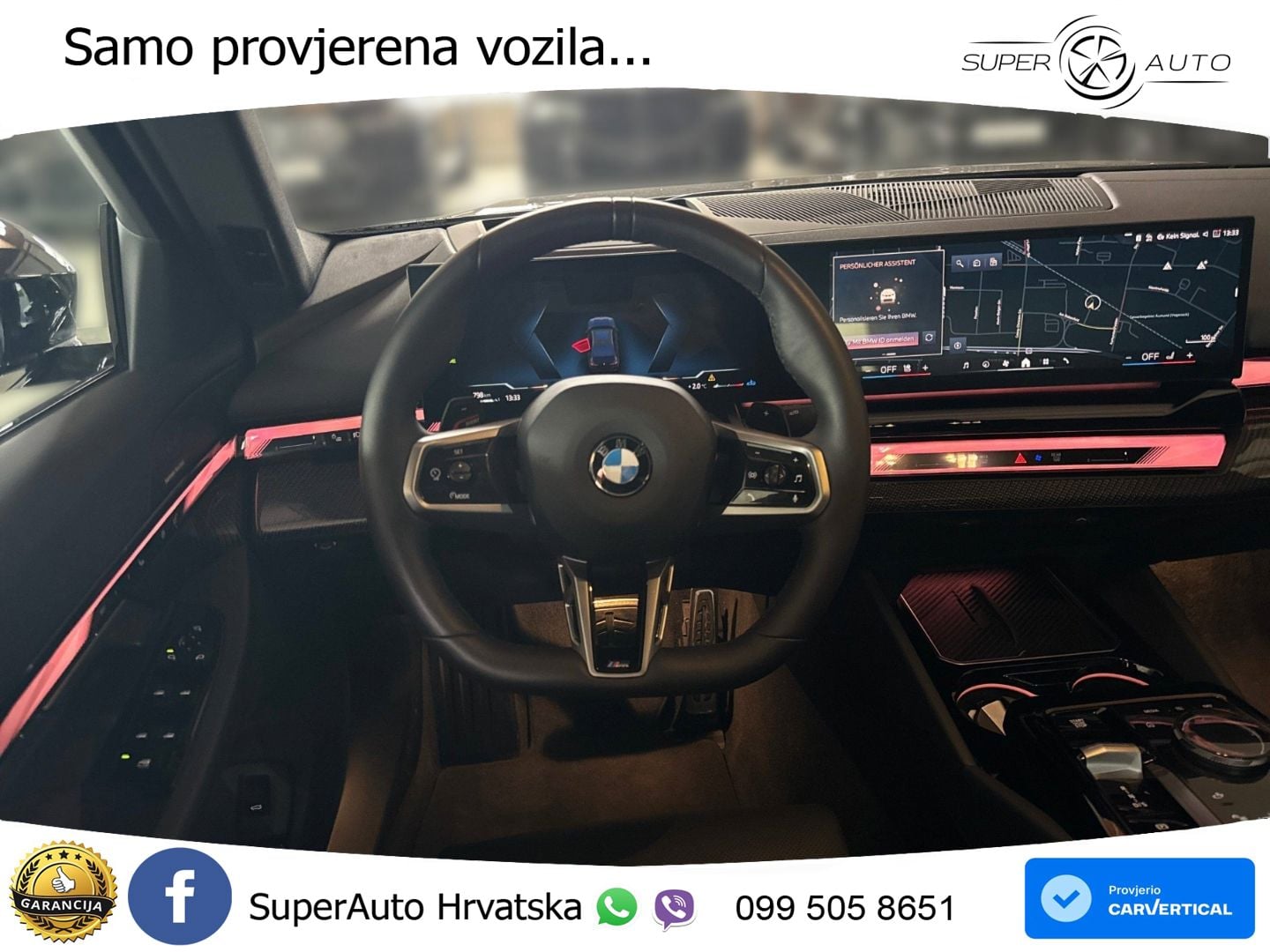 BMW 520d (197 KS) Steptronic M Sport LED+GR SJED+ACC
