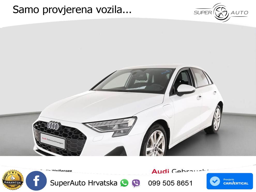Audi A3 40 TFSIe (204 KS) S tronic LED+GR SJED+ACC