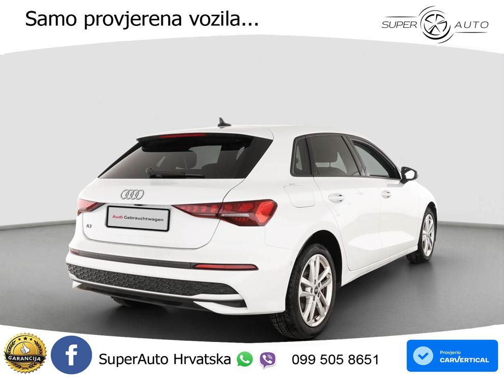 Audi A3 40 TFSIe (204 KS) S tronic LED+GR SJED+ACC