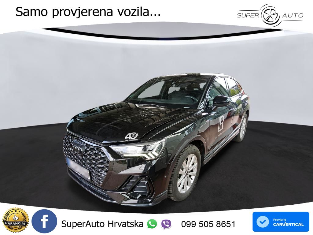 Audi Q3 II Sportback 35 TFSI (150 KS) S line LED+GR SJED+ACC