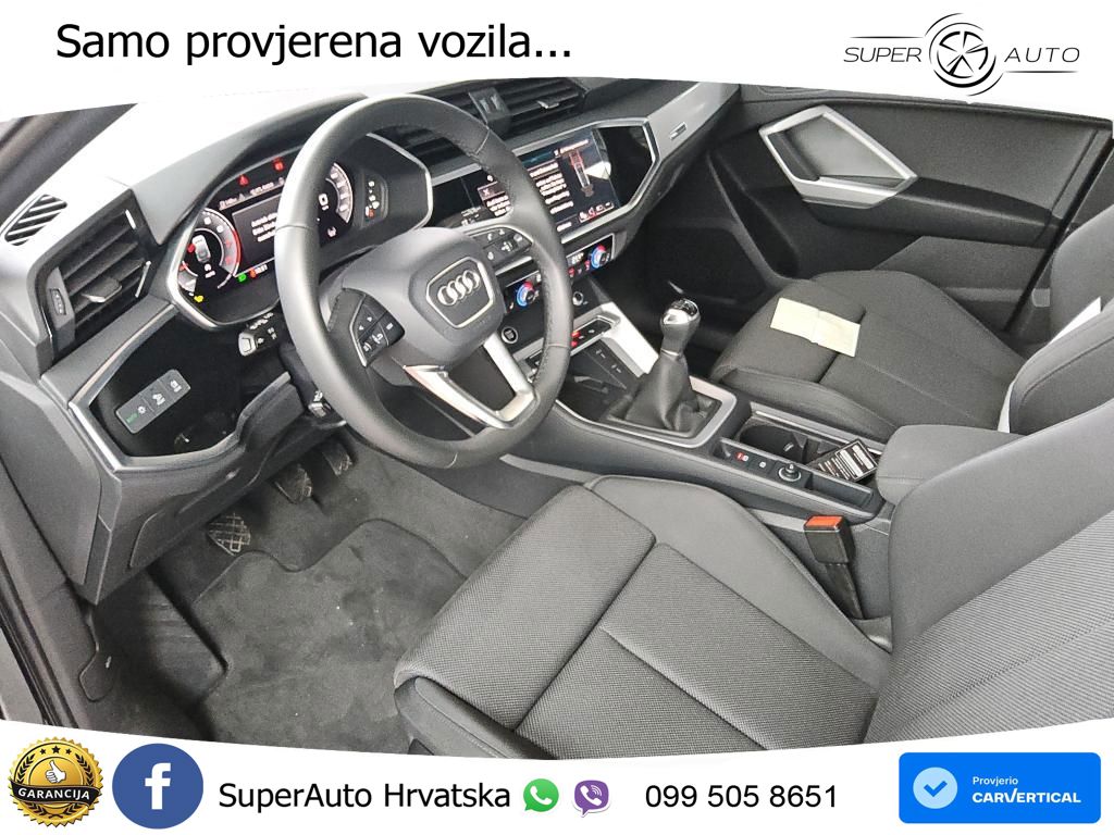 Audi Q3 II Sportback 35 TFSI (150 KS) S line LED+GR SJED+ACC