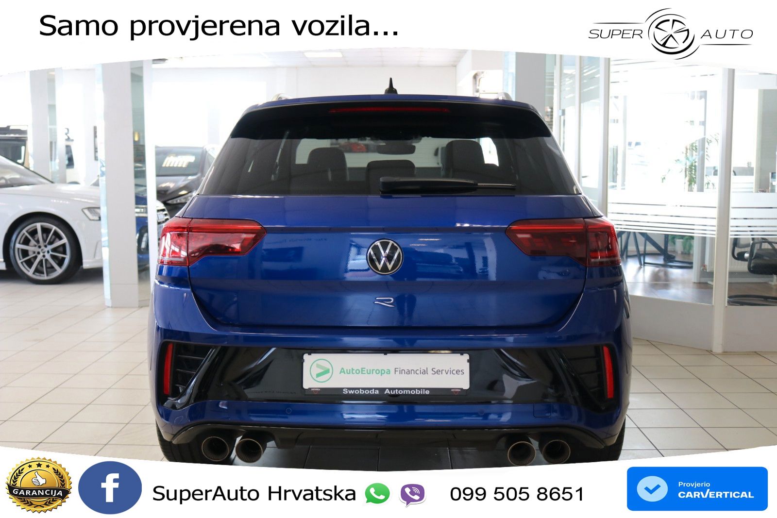 Volkswagen T-Roc I R 2.0 TSI (300 KS) OPF 4M DSG LED+GR SJED+ACC