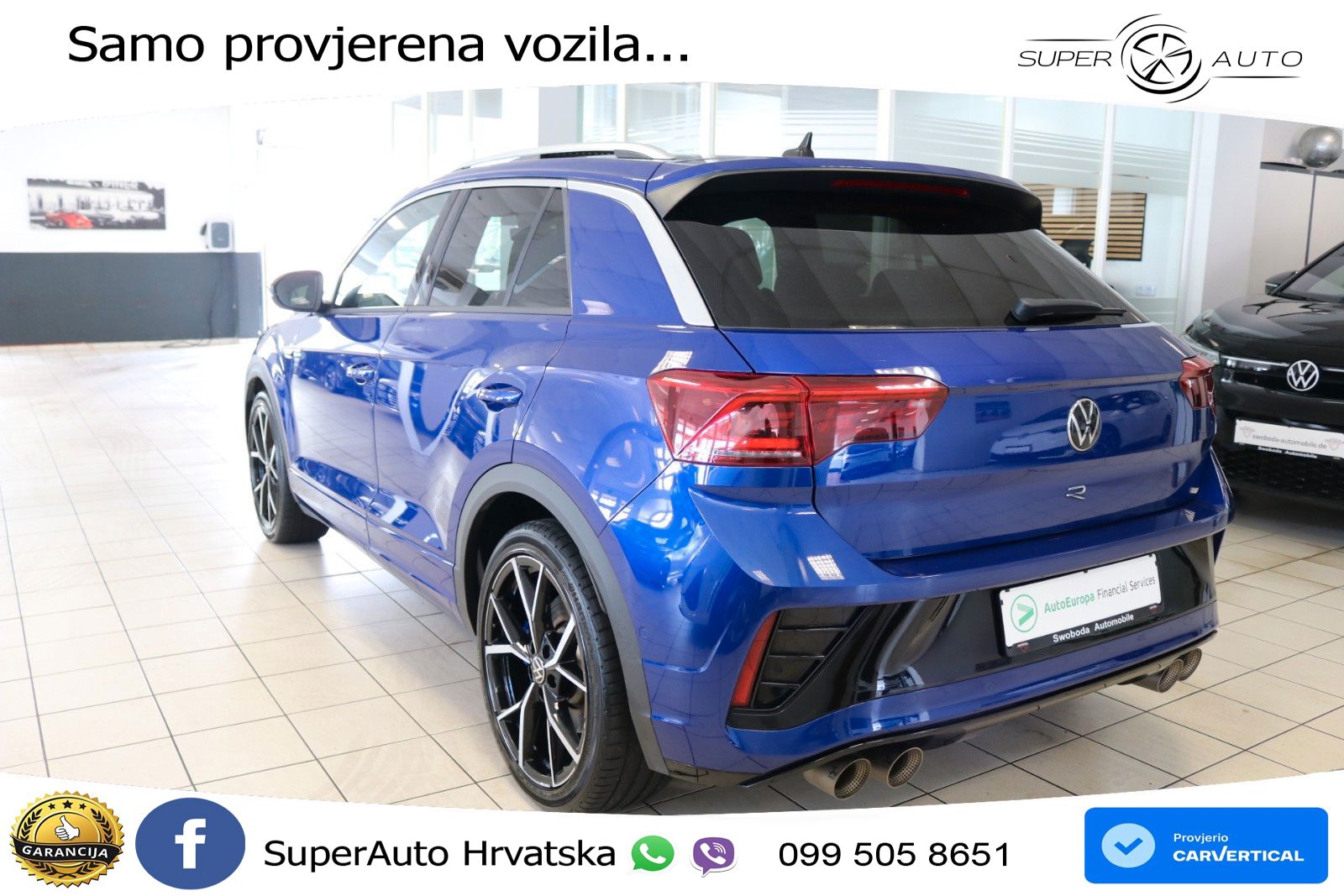 Volkswagen T-Roc I R 2.0 TSI (300 KS) OPF 4M DSG LED+GR SJED+ACC