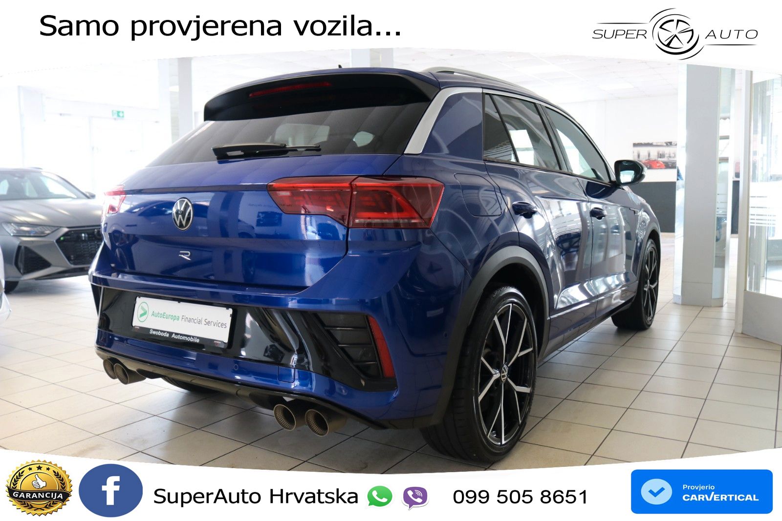Volkswagen T-Roc I R 2.0 TSI (300 KS) OPF 4M DSG LED+GR SJED+ACC