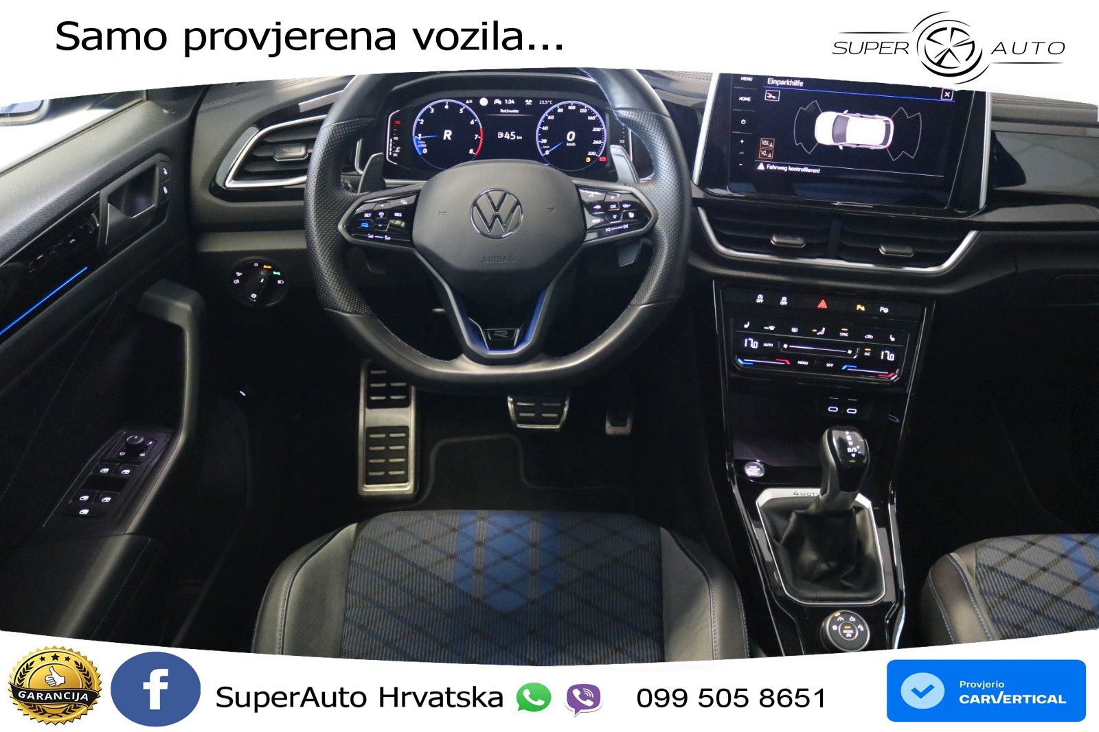 Volkswagen T-Roc I R 2.0 TSI (300 KS) OPF 4M DSG LED+GR SJED+ACC