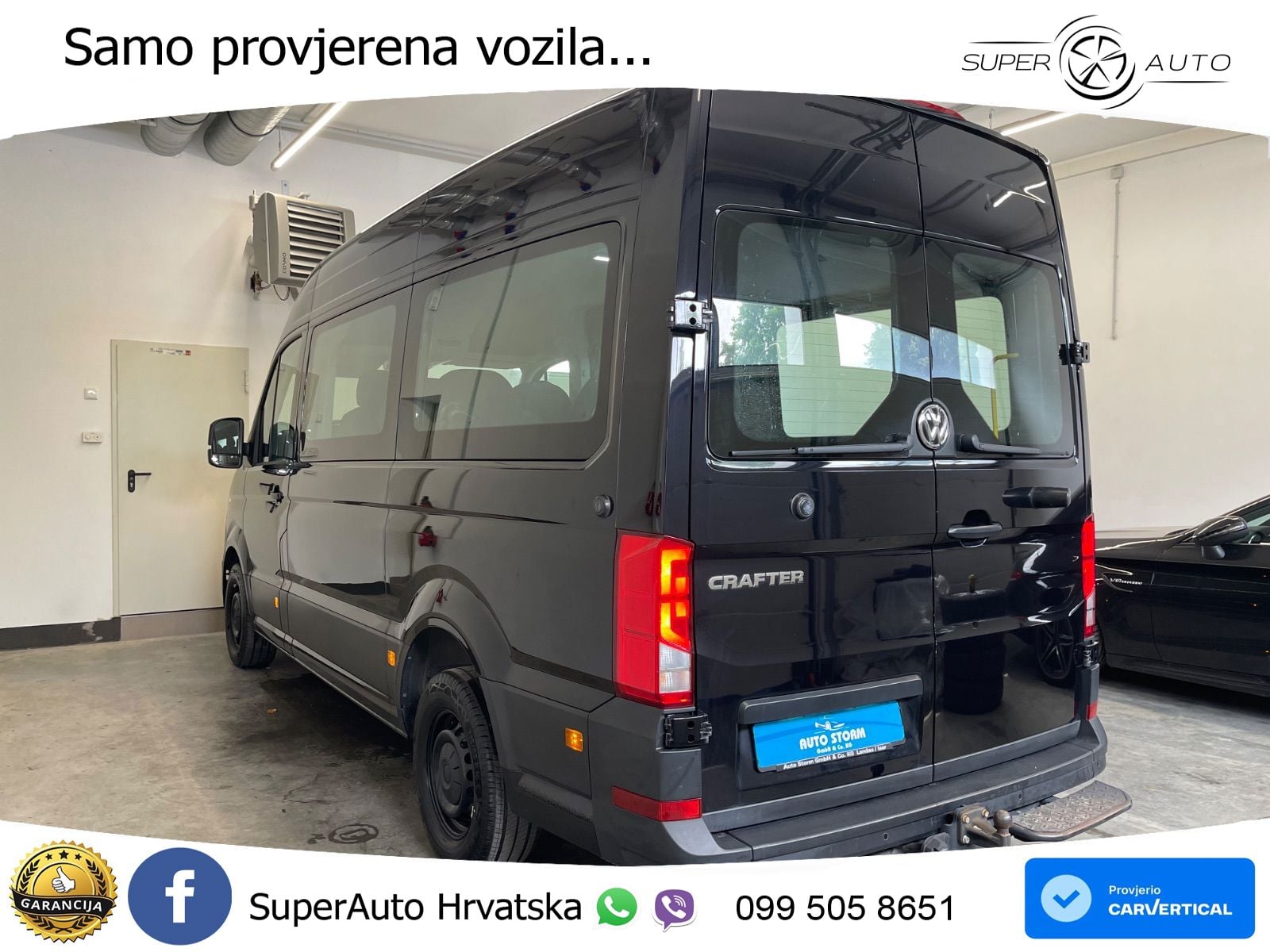 Volkswagen Crafter 35 TDI*Hoch+Lang*9-Sitzer*STHZ*PDC* 140 KS