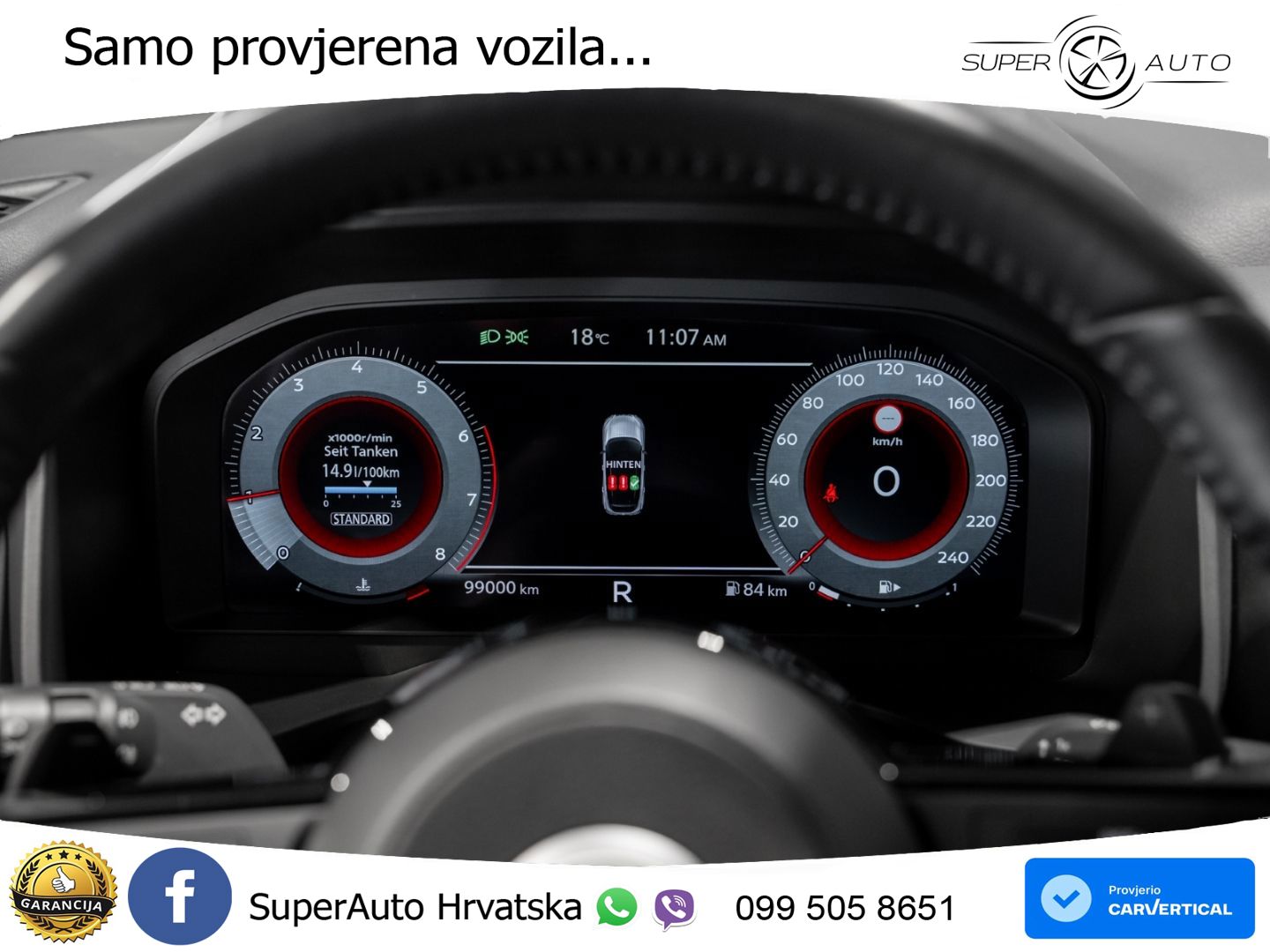 Nissan Qashqai 1.3 DIG-T (158 KS) Xtronic Tekna LED+GR SJED+ACC