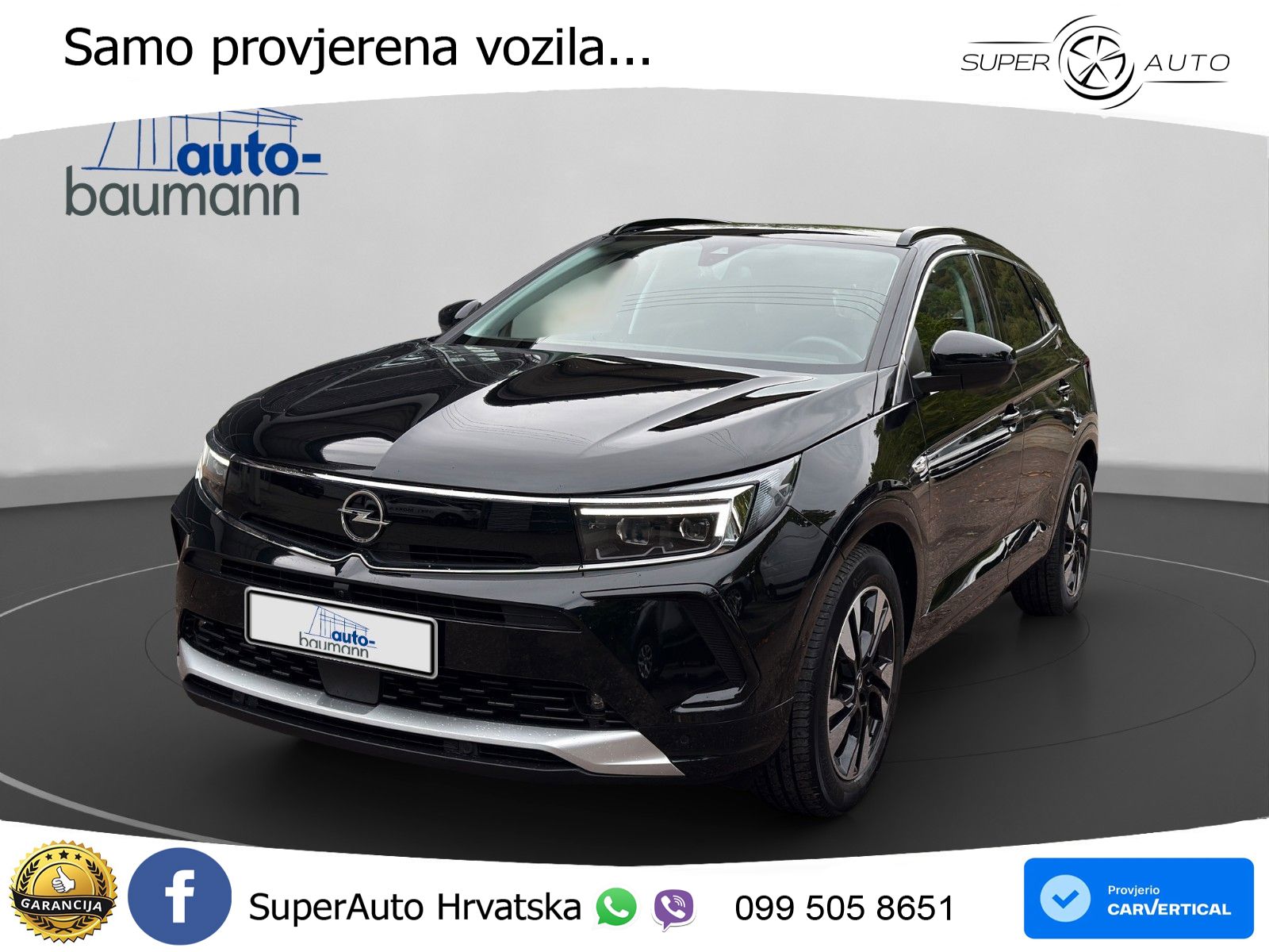 Opel Grandland 1.2i Turbo (130 KS) Elegance LED+GR SJED+ACC