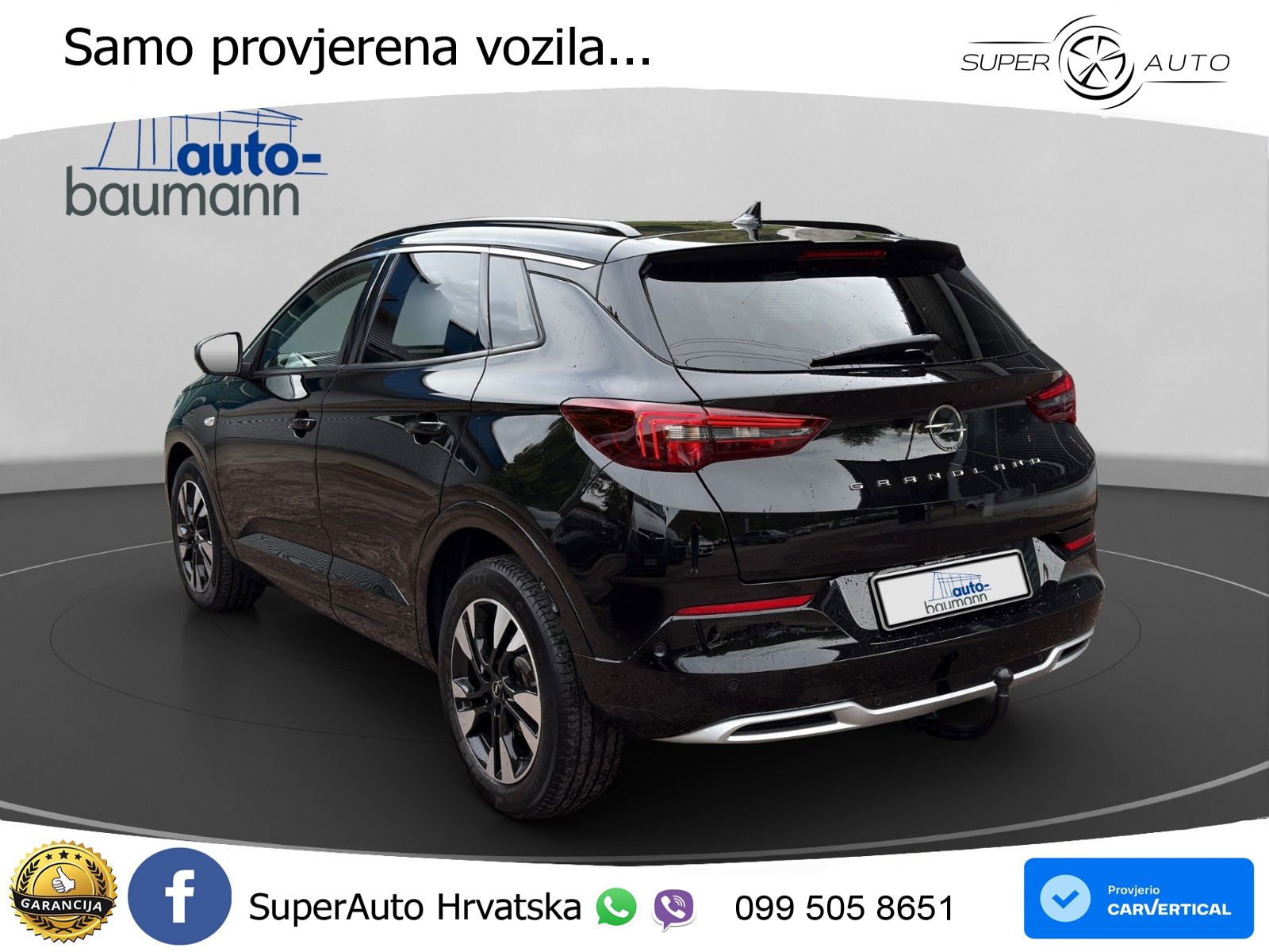 Opel Grandland 1.2i Turbo (130 KS) Elegance LED+GR SJED+ACC