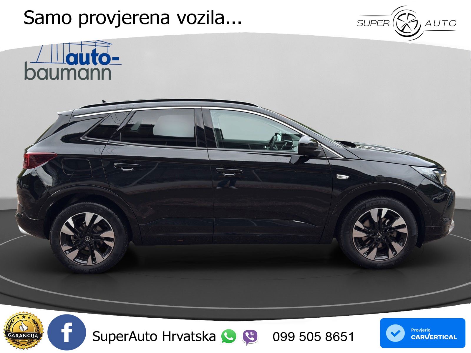 Opel Grandland 1.2i Turbo (130 KS) Elegance LED+GR SJED+ACC