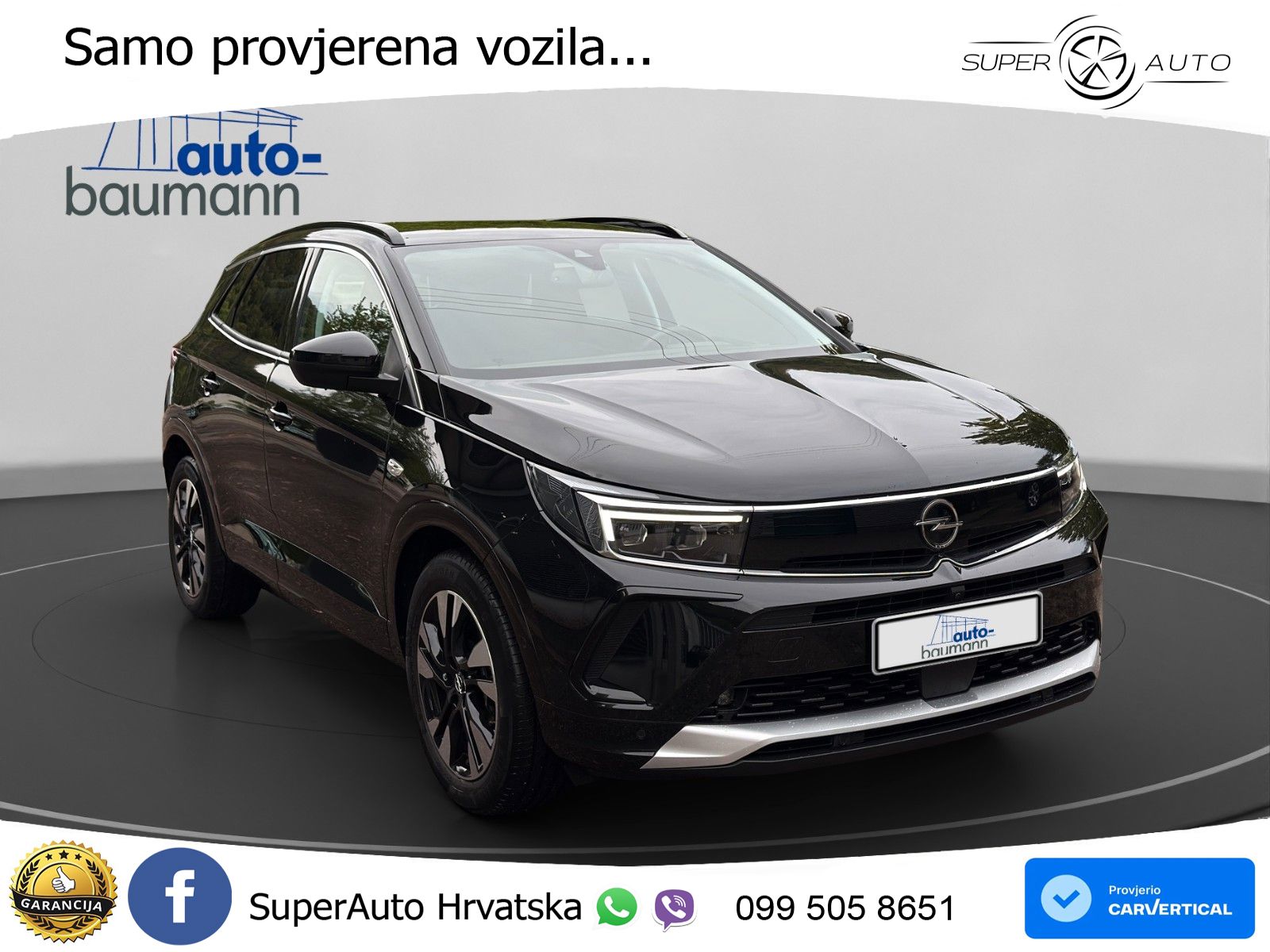 Opel Grandland 1.2i Turbo (130 KS) Elegance LED+GR SJED+ACC