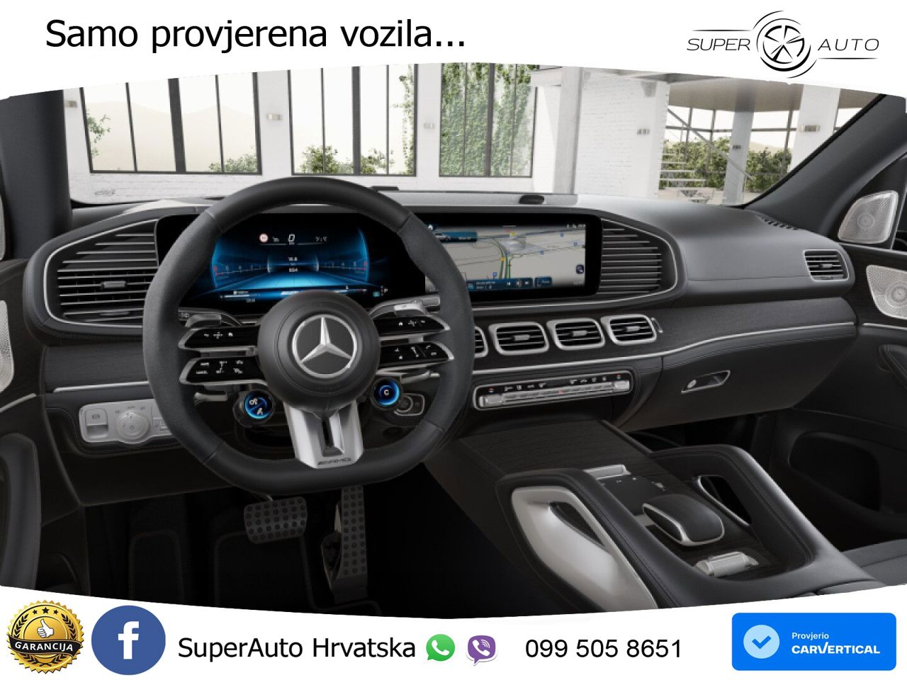 Mercedes-Benz GLS AMG GLS 63 V8 EQ Boost 4MATIC+ AMG SPEEDSHIFT TCT 9G ACC+HEAD+4xGR SJED+360+PANO