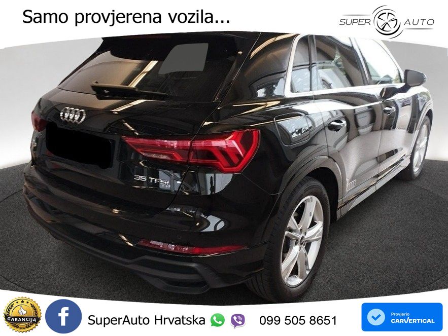 Audi Q3 35 TFSI (150 KS) S tronic S line LED+GR SJED+ACC