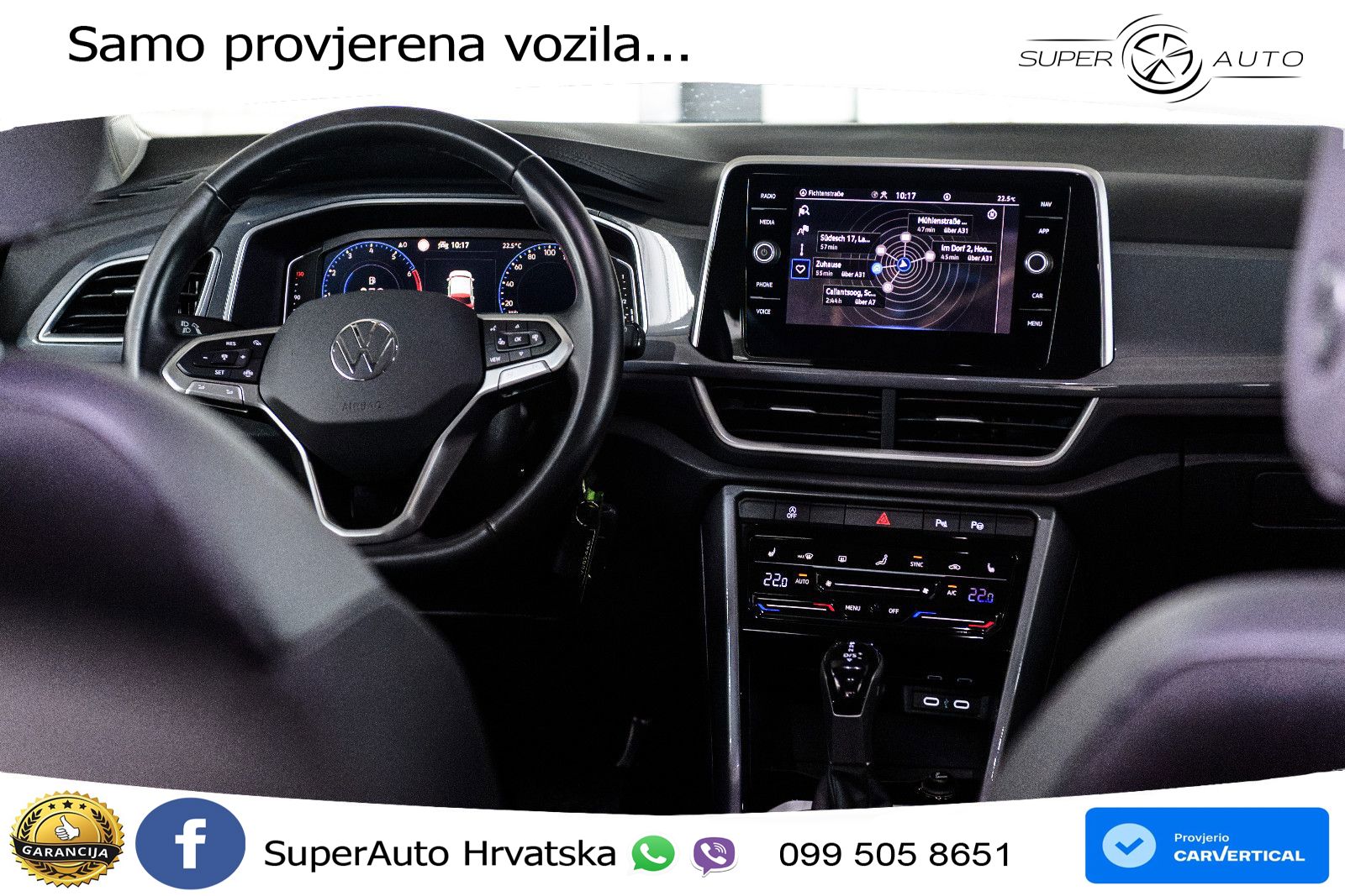 Volkswagen T-Roc 1.5 TSI (150 KS) DSG LED+GR SJED+ACC