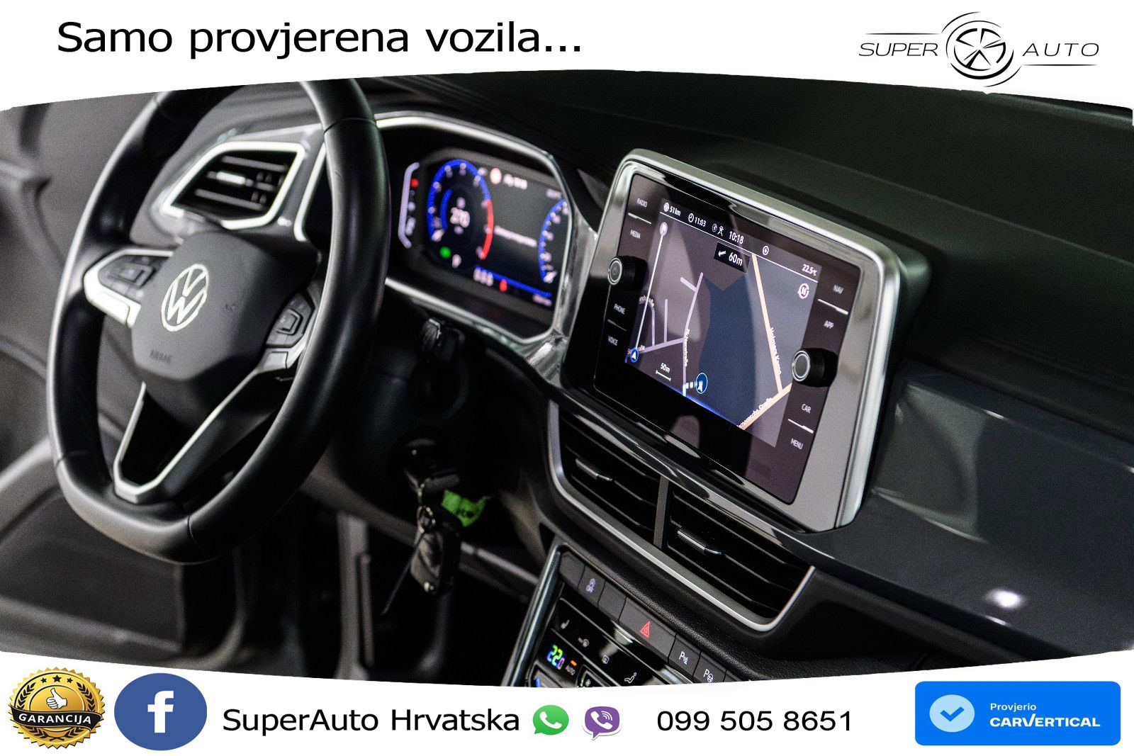 Volkswagen T-Roc 1.5 TSI (150 KS) DSG LED+GR SJED+ACC