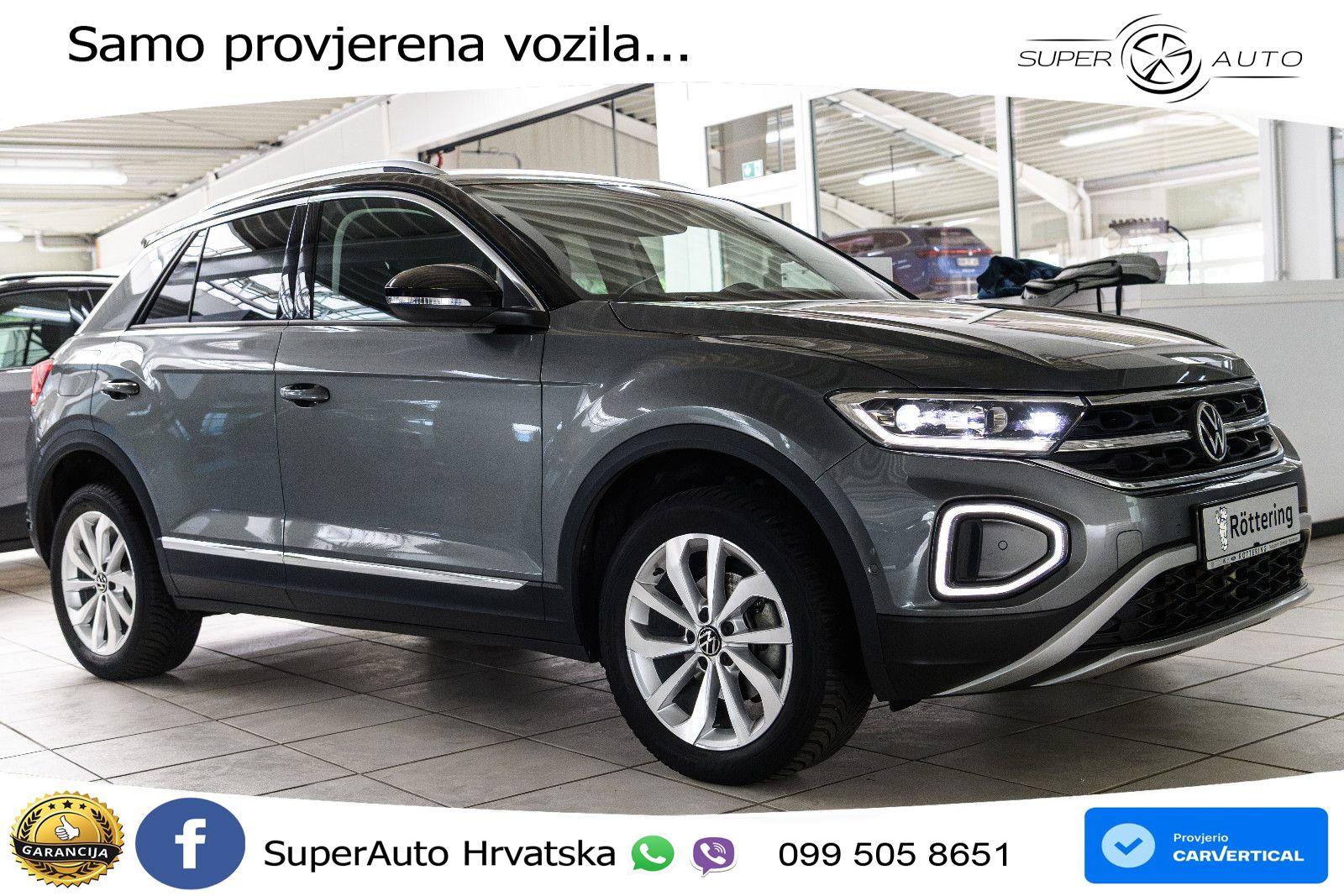 Volkswagen T-Roc 1.5 TSI (150 KS) DSG LED+GR SJED+ACC