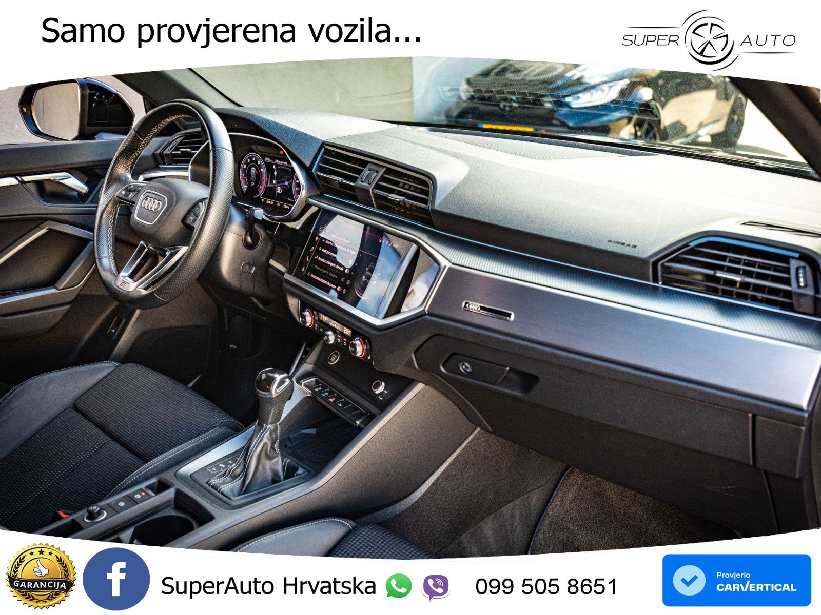 Audi Q3 35 TFSI (150 KS) S tronic S line LED+GR SJED+ACC