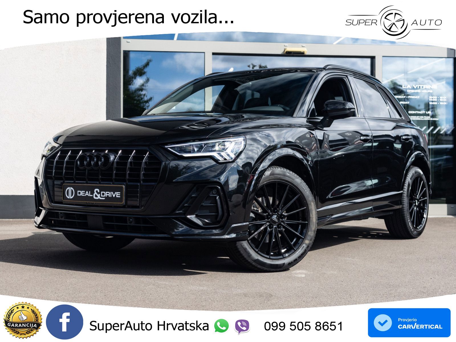 Audi Q3 35 TFSI (150 KS) S tronic S line LED+GR SJED+ACC