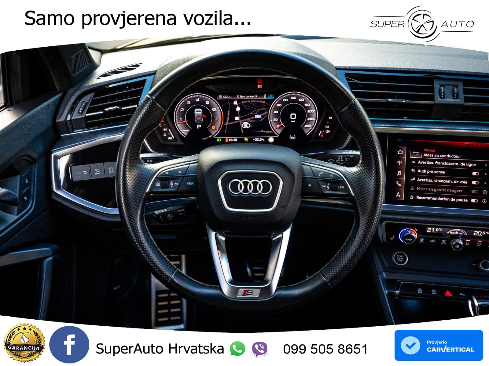 Audi Q3 35 TFSI (150 KS) S tronic S line LED+GR SJED+ACC