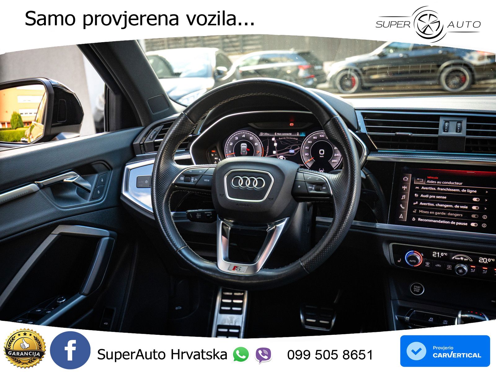 Audi Q3 35 TFSI (150 KS) S tronic S line LED+GR SJED+ACC