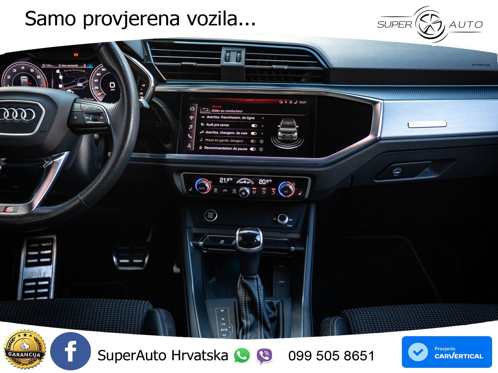 Audi Q3 35 TFSI (150 KS) S tronic S line LED+GR SJED+ACC