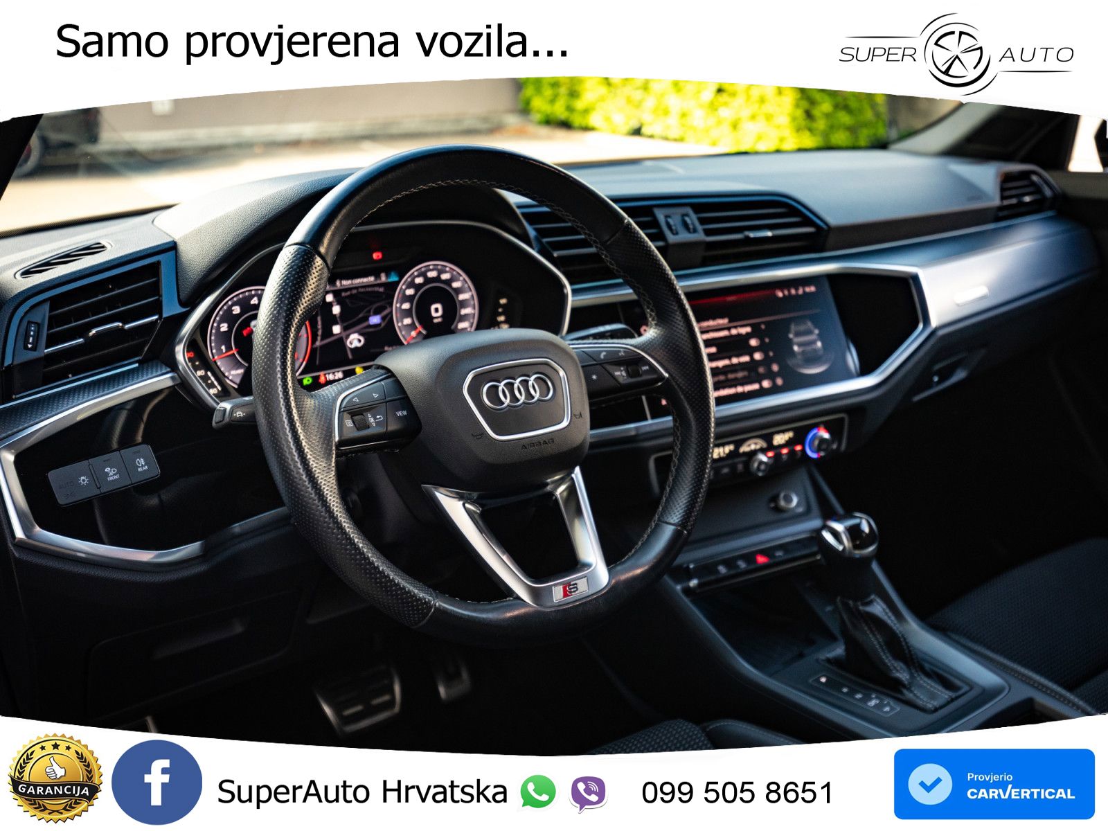Audi Q3 35 TFSI (150 KS) S tronic S line LED+GR SJED+ACC