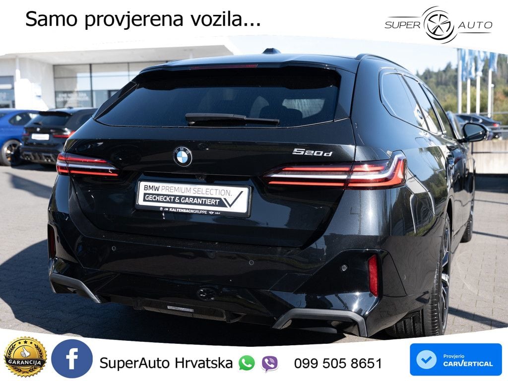 BMW 520d Touring (197 KS) Steptronic M Sport LED+GR SJED+ACC
