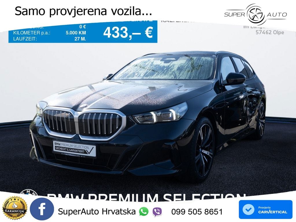 BMW 520d Touring (197 KS) Steptronic M Sport LED+GR SJED+ACC