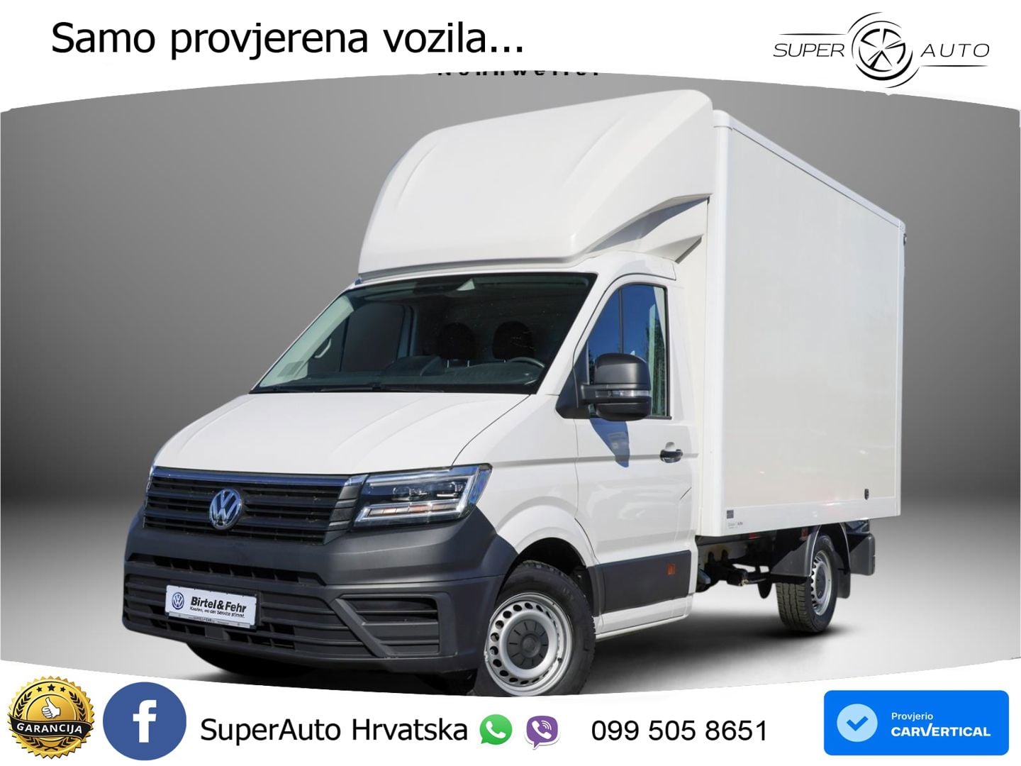 Volkswagen Crafter 35 2.0 TDI 6-Gang ML Schoon Koffer Navi 177 KS