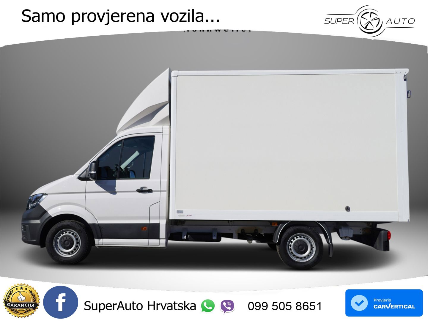 Volkswagen Crafter 35 2.0 TDI 6-Gang ML Schoon Koffer Navi 177 KS