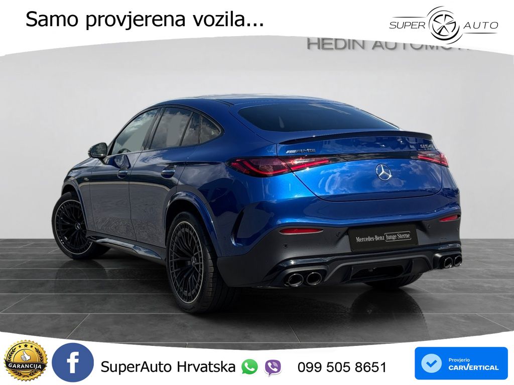 Mercedes GLC Coupe AMG GLC 43 (421 KS) 4MATIC AMG SPEEDSHIFT MCT 9G ACC+HEAD+4xGR SJED+360+PANO