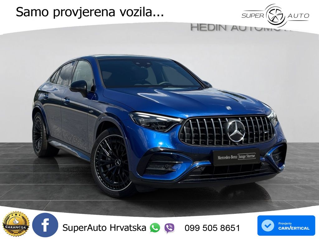 Mercedes GLC Coupe AMG GLC 43 (421 KS) 4MATIC AMG SPEEDSHIFT MCT 9G ACC+HEAD+4xGR SJED+360+PANO