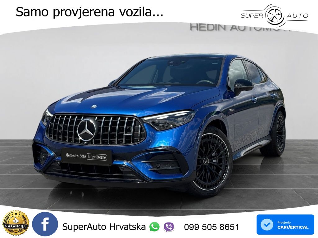 Mercedes GLC Coupe AMG GLC 43 (421 KS) 4MATIC AMG SPEEDSHIFT MCT 9G ACC+HEAD+4xGR SJED+360+PANO