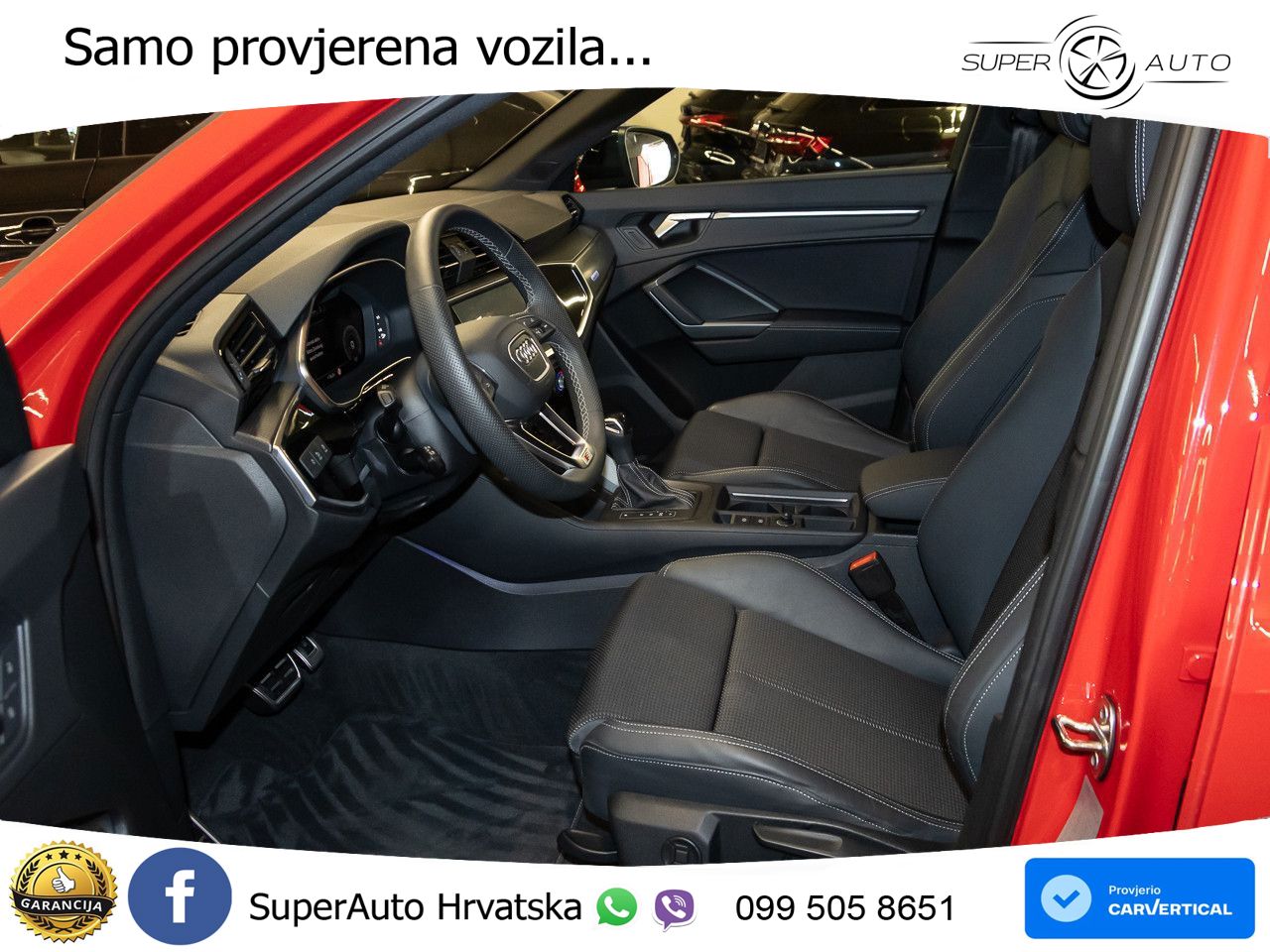Audi Q3 II Sportback 40 TFSI (190 KS) quattro S tronic S line LED+GR SJED+ACC
