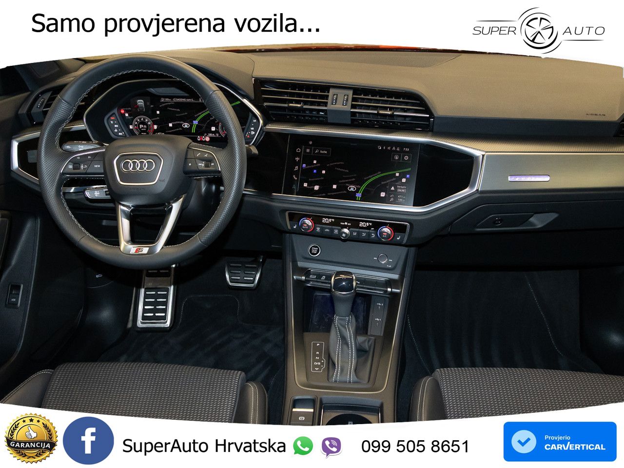 Audi Q3 II Sportback 40 TFSI (190 KS) quattro S tronic S line LED+GR SJED+ACC