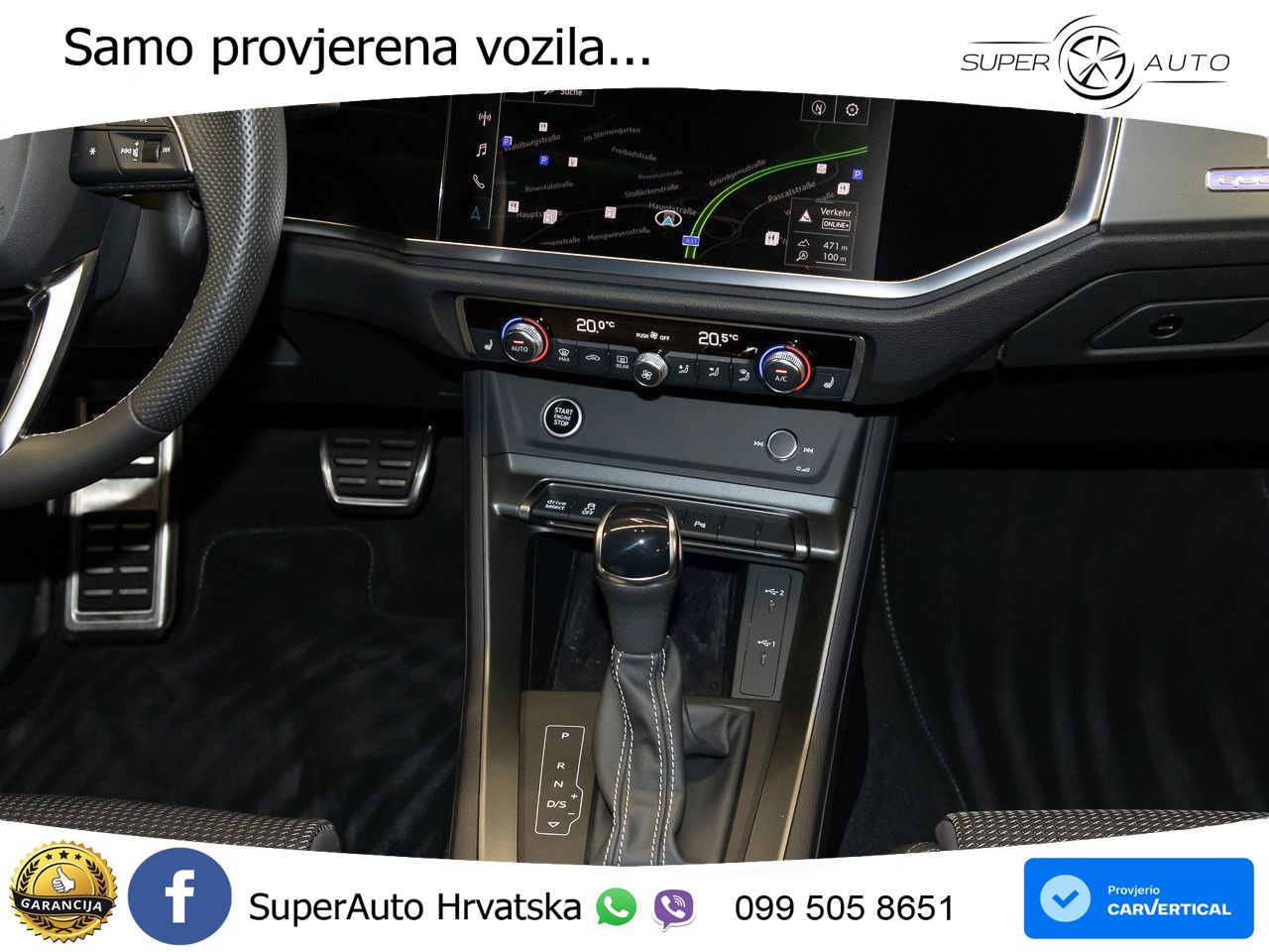Audi Q3 II Sportback 40 TFSI (190 KS) quattro S tronic S line LED+GR SJED+ACC