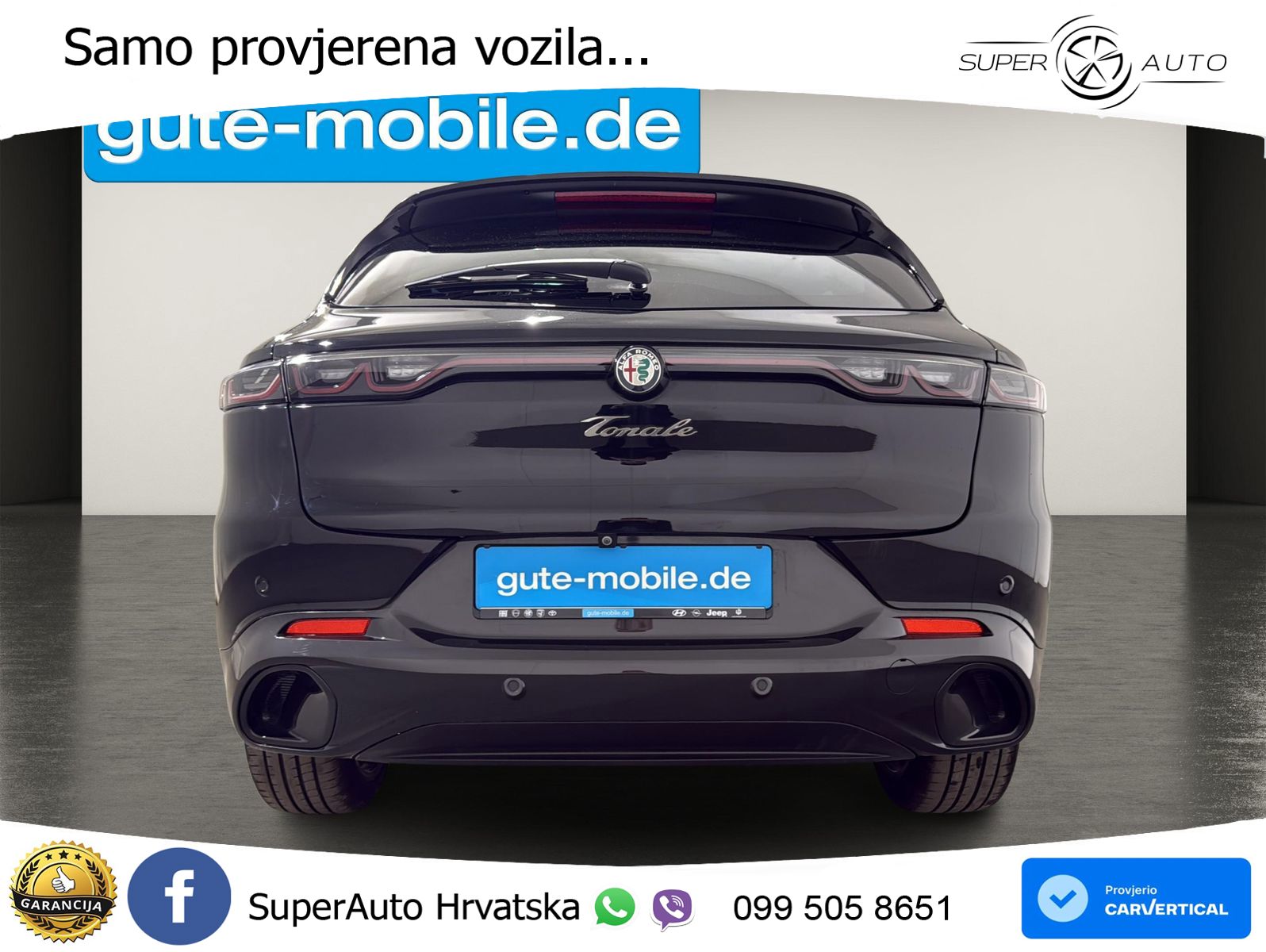 Alfa Romeo Tonale 1.5 VGT (160 KS) 48V-Hybrid TCT LED+GR SJED+ACC