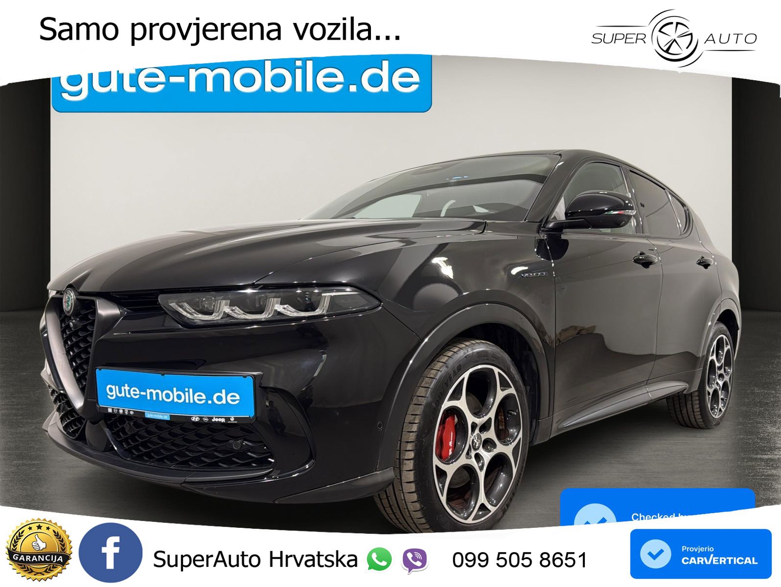 Alfa Romeo Tonale 1.5 VGT (160 KS) 48V-Hybrid TCT LED+GR SJED+ACC
