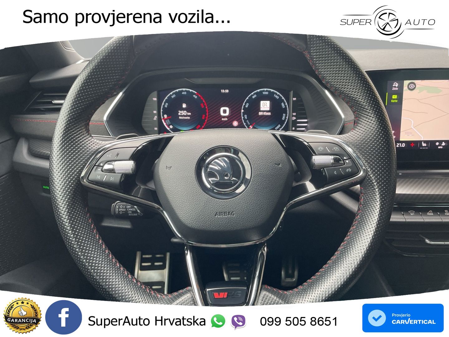 Škoda Octavia Combi RS 2.0 TDI (200 KS) DSG LED+GR SJED+ACC